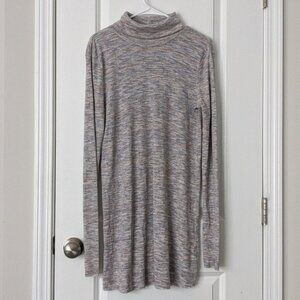 FREE PEOPLE  WE THE FREE Medium Turtleneck Tunic Top